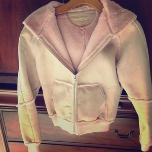 UGG Pink Suede Jacket
